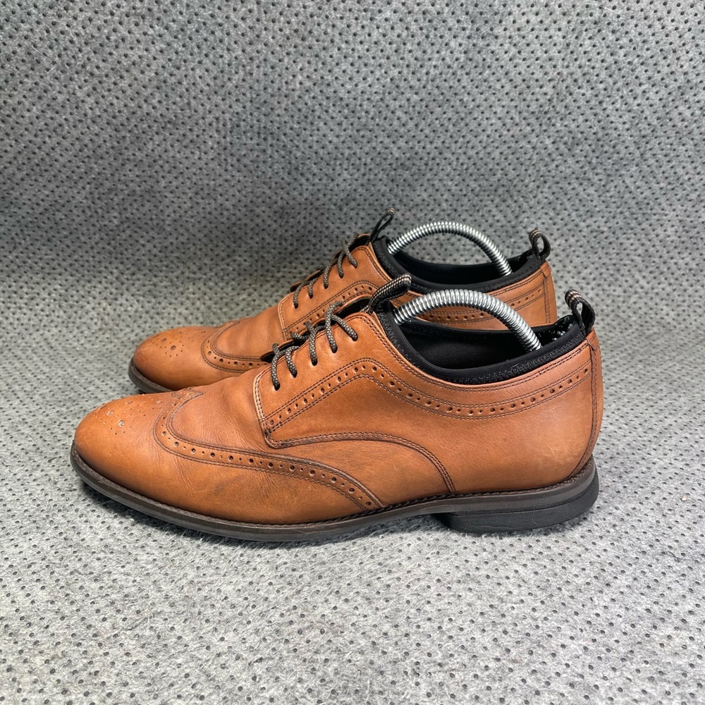 Cole Haan Grand Long Wing Oxford Dress Shoes Size 8.5 Mens